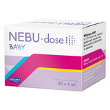 Nebu-Dose Bébé, solution saline pour inhalation, 5 ml x 30 ampoules