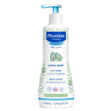 Mustela Bebe Enfant HydraBebe, lait corporel dès 1 jour, 500 ml