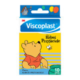 Viscoplast Winnie l&#39;ourson et ses amis, pansements pour enfants, 10 pièces