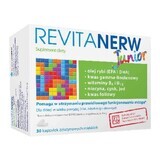 Revitanerw Junior, pour les enfants de plus de 3 ans et les adultes, 30 capsules molles