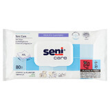 Seni Care, lingettes humides, soin, avec clip, XXL, 80 pièces