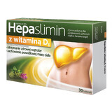 Hépaslimine avec vitamine D3, 30 comprimés enrobés