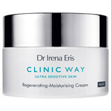 Dr Irena Eris Clinic Way, dermocrème régénérante et hydratante pour la nuit, 50 ml