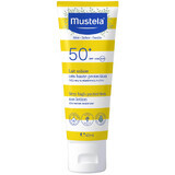 Mustela Sun Bebe Enfant-Famille, lait solaire visage et corps, SPF 50+, 40 ml