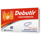 Debutir, suppositoires rectaux, 10 pièces