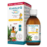 Kaszle-Q, sirop aux herbes contre la toux et l&#39;immunité affaiblie, pour les enfants, à partir de 1 an, 300 ml