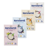 Kendamil Milk porridge set, mixed flavours, 4 x 150 g