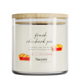 Nacomi Fragrances Scented Soy Candle Fresh Rhubarb Pie 450g