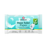 Opharm Moist Toilet Paper, papier hygiénique humidifié, 48 pièces