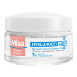 Crème hydratante intense 24h à l'acide hyaluronique pour peaux normales-sèches Hyalurogel Light, 50 ml, Mixa
