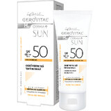 Gerovital H3 Derma+ Sun Face Cream SPF50 Natural Tent, 50ml, Farmec