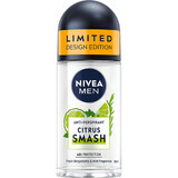 Nivea Men Citrus Smash, roll-on anti-transpiration pour hommes, 50 ml