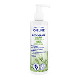 On Line Regenerate, crème pour les pieds à base de plantes, 190 ml