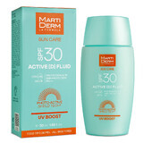 MartiDerm Sun Care Active D, fluide pour le visage avec écran solaire SPF 30, 50 ml