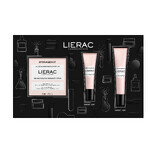 Lierac Hydragenist set, crème hydratante illuminante, 50 ml + sérum, 15 ml + crème pour les yeux, 7,5 ml en cadeau