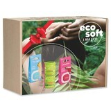 Eco Soft NO. 2, natürliches Deodorant, 50 ml, + Lippy, Lippenbalsam, Cosmopolotan, 6,2 g + Lippenbalsam, Pina Colada, 6,2 g