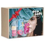 Eco Soft NO. 3, natürliches Deodorant, 50 ml, + Lippy, Lippenbalsam, Purple Dream, 6,2 g + Lippenbalsam, Pina Colada, 6,2 g