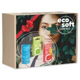 Eco Soft NO. 4, natürliches Deodorant, 50 ml, + Lippy, Lippenbalsam, Mojito, 6,2 g + Lippenbalsam, Tequila Sunrise, 6,2 g