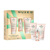 Set Nuxe Body Reve de the, revitalizing shower gel, 100 ml + revitalizing body scrub, 150 ml + perfumed water, 30 ml