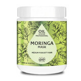 Ronney Professional Oil System Masque capillaire à porosité moyenne à l'huile de moringa, 1000 ml