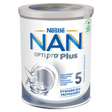 Nestlé NAN Optipro Plus 5, produit à base de lait pour les enfants de plus de 2,5 ans, 800 g