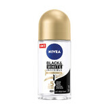 Déodorant roll-on Black & White Invisible Silky Smooth, 50 ml, Nivea