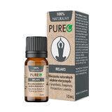 Pureo Relax, mélange d'huiles essentielles naturelles, 10 ml