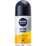 Déodorant roll-on pour hommes Active Energy, 50 ml, Nivea