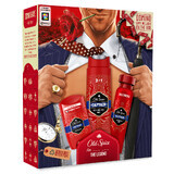 Set Old Spice Gentleman, deodorant, stick, Captain, 50 ml + deodorant, spray, Captain, 150 ml + shower gel, Captain, 250 ml