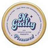 Ministry of Good Soap Facegroovin' Eco Glitter, paillettes bio pour la décoration du corps et du visage, Frosty, 10 g