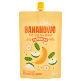 Owolovo Tropically Banana Apfel- und Bananenmousse in der Tube, 200 g