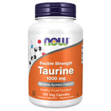 Now Foods Taurine, Taurine 1000mg, 100 Capsules