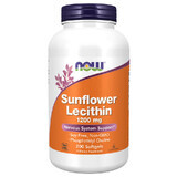 Now Foods Sunflower Lecithin, lécithine de graines de tournesol 1200 mg, 200 capsules molles