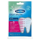 DenTek Easy Brush, brosses interdentaires, taille 0, 0.4 mm, 12 pièces