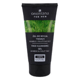 Orientana For Men, gel detergente per il viso, bambù e riso viola, 150 ml