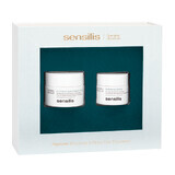 Sensilis Supreme Renewing&amp;Detox set, crème de jour, SPF15, 50 ml + crème pour les yeux, 25 ml