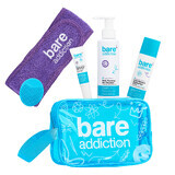 Bare Addiction Necessity Set, un ensemble de produits et d'accessoires dans une trousse de maquillage