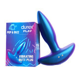 Durex Play Pop &amp; Buzz, plug anal vibrant