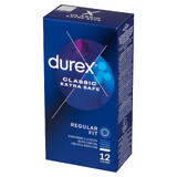 Durex Extra Safe, préservatifs avec plus de lubrifiant, renforcés, 12 pièces