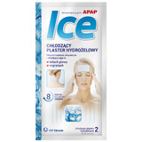 Apap Ice, plâtre hydrogel réfrigérant, 2 pièces.