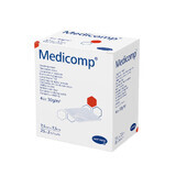 Medicomp, compresses stériles en non-tissé, 4 couches, 30 g/m2, 7,5 cm x 7,5 cm, 50 pcs.