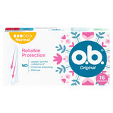 O.B. Original, tampons hygiéniques, Normal, 16 pièces