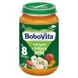 BoboVita Lunch, groenten met malse vis, na 8 maanden, 190 g