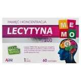 MEMO Lécithine 1200 mg, 60 gélules