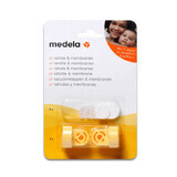 Medela, kit de pièces détachées pour tire-lait, 2 valves + 6 diaphragmes