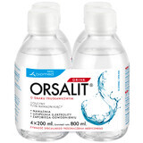 Orsalit Drink, liquide oral réhydratant pour les enfants de plus de 3 ans, goût fraise, 4 x 200 ml