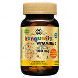 Solgar Kangourou Vitamine C 100 mg, goût orange, 90 pastilles