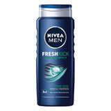 Gel de dus pentru barbati Fresh Kick, 500 ml, Nivea