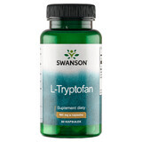 Swanson L-Tryptophane, L-tryptophane 500 mg, 60 gélules