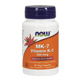 Now Foods MK-7 Vitamine K-2, vitamine K 100 µg, 60 gélules